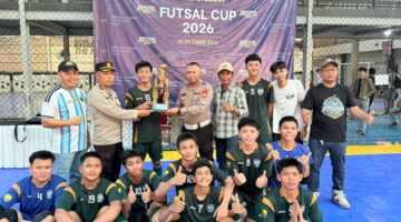 Bekasi Student Futsal Cup 2026 Jadi Wadah Positif Pelajar, Prasetyo: Raih Prestasi, Jauhi Tawuran
