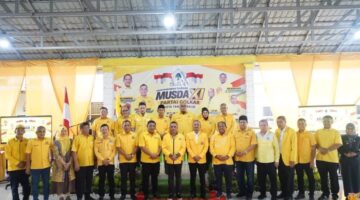 Viktor Silaen Hadir Dampingi Ketua DPD Partai Golkar Sumut di Musda XI Golkar Tanjungbalai, Serukan Solidaritas Dan Konsolidasi